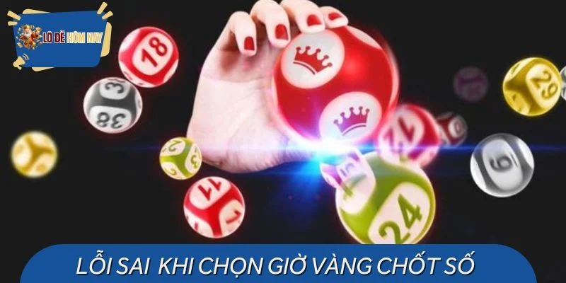Lỗi cần tránh khi chọn thời điểm vàng